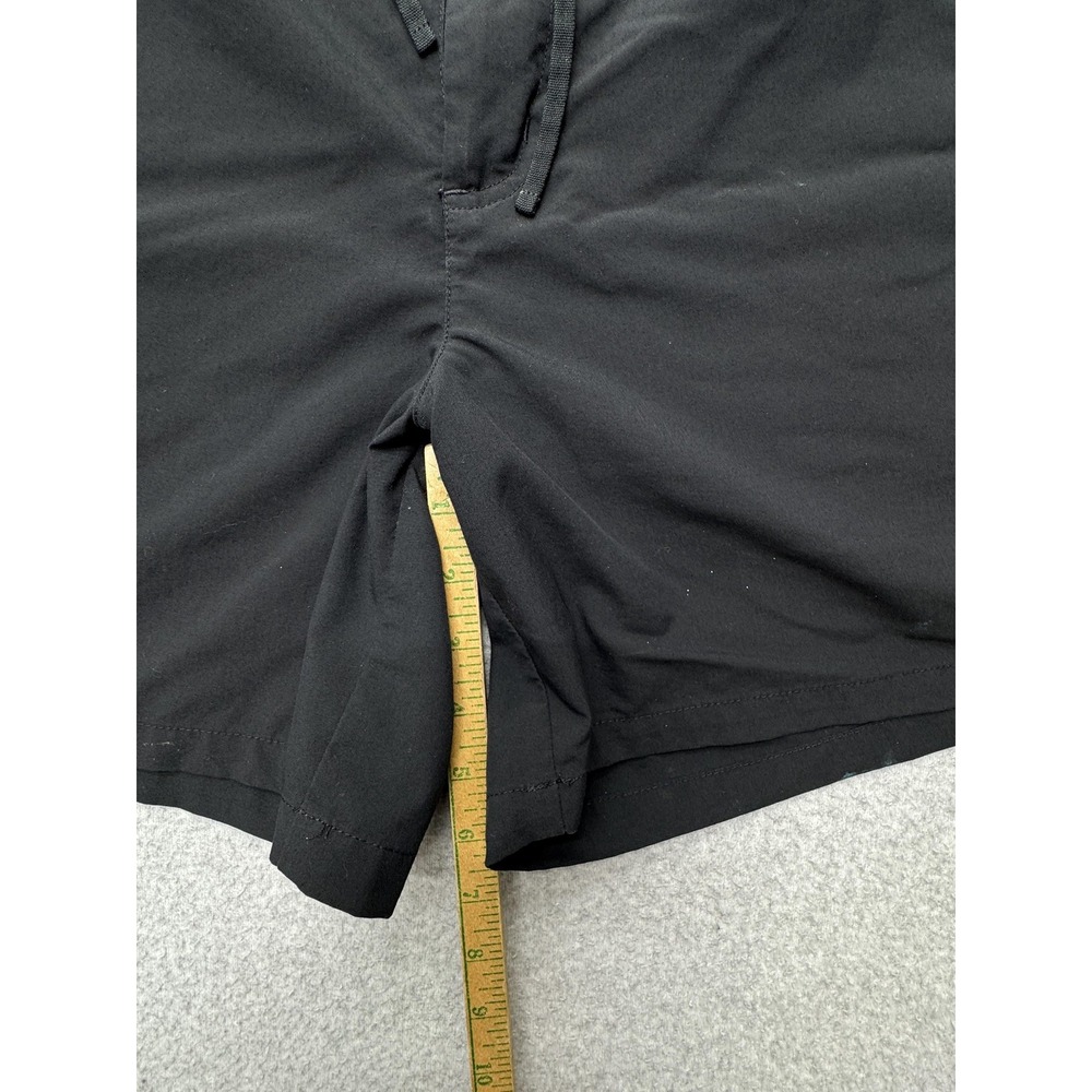 Patagonia Shorts Womens 12 Black Cargo Outdoor Drawstring Waist Pocket Hiking - Picture 3 of 14
